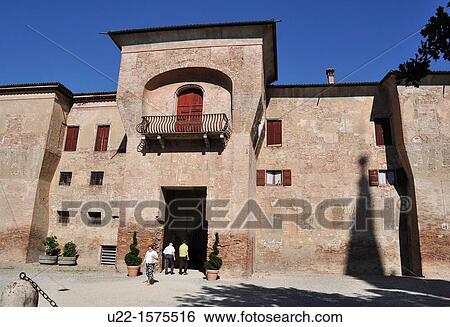 Spilamberto (Modena, Italy): Rocca Rangoni View Large Photo Image Stock Photograph - Spilamberto (Modena, Italy): Rocca Rangoni. Fotosearch