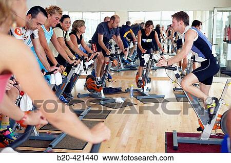 Spinning, training program for cardiovascular work and toning up in exercise bicycle. Real Club de Tenis de San SebastiBn, Gipuzkoa, Euskadi. View Large Photo Image Stock Image - Spinning, training program for cardiovascular work and toning up in exercise bicycle. Real Club de Tenis de San SebastiBn, Gipuzkoa, Euskadi.. Fotosearch