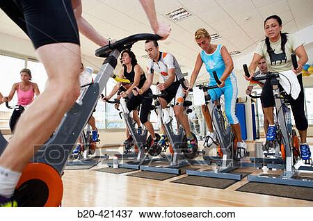 Spinning, training program for cardiovascular work and toning up in exercise bicycle. Real Club de Tenis de San SebastiBn, Gipuzkoa, Euskadi. View Large Photo Image Stock Photo - Spinning, training program for cardiovascular work and toning up in exercise bicycle. Real Club de Tenis de San SebastiBn, Gipuzkoa, Euskadi.. Fotosearch