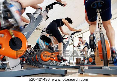 Spinning, training program for cardiovascular work and toning up in exercise bicycle. Real Club de Tenis de San SebastiBn, Gipuzkoa, Euskadi. View Large Photo Image Stock Photograph - Spinning, training program for cardiovascular work and toning up in exercise bicycle. Real Club de Tenis de San SebastiBn, Gipuzkoa, Euskadi.. Fotosearch