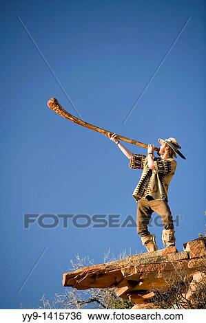 Spiritual vibrational healer with didgeridoo - Sedona, Arizona View Large Photo Image Stock Photograph - Spiritual vibrational healer with didgeridoo - Sedona, Arizona. Fotosearch
