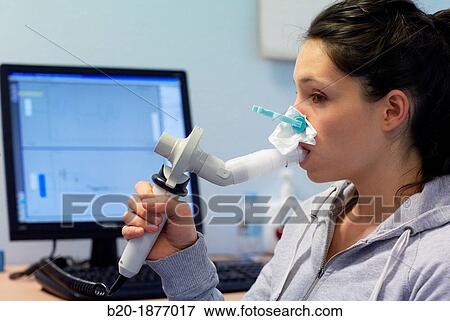 Spirometry, Pneumology, Hospital Donostia, San Sebastian, Gipuzkoa, Basque Country, Spain View Large Photo Image Stock Photo - Spirometry, Pneumology, Hospital Donostia, San Sebastian, Gipuzkoa, Basque Country, Spain. Fotosearch