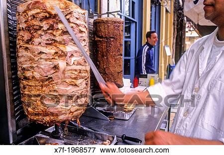 Spiros Bairaktaris Restaurant. In Monastiraki square, 2. Soulaki or Pita giros, Athens, Greece, Europe. View Large Photo Image Stock Photo - Spiros Bairaktaris Restaurant. In Monastiraki square, 2. Soulaki or Pita giros, Athens, Greece, Europe.. Fotosearch