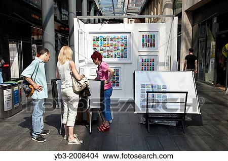 Spitalfields Art Market, Tower Hamlets, London, England. View Large Photo Image Picture - Spitalfields Art Market, Tower Hamlets, London, England.. Fotosearch