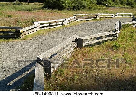 Split rail fence and path View Large Photo Image Stock Image - Split rail fence and path. Fotosearch