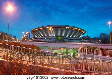 Spodek? flying saucer?, concerts and sports arena, Katowice, Poland, Europe View Large Photo Image Stock Image - Spodek? flying saucer?, concerts and sports arena, Katowice, Poland, Europe. Fotosearch