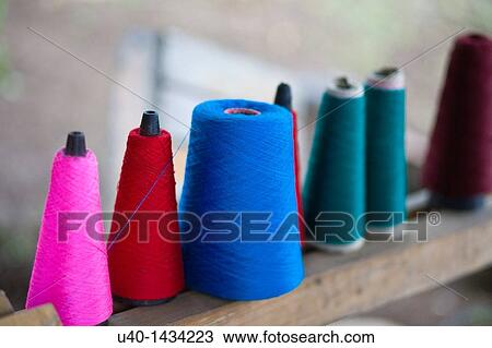 Spools of thread View Large Photo Image Stock Image - Spools of thread. Fotosearch