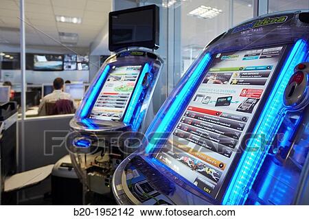 Sports Bookmaker. Betting terminals. KirolSoft. Eibar. Gipuzkoa, Basque Country, Spain. View Large Photo Image Stock Image - Sports Bookmaker. Betting terminals. KirolSoft. Eibar. Gipuzkoa, Basque Country, Spain.. Fotosearch
