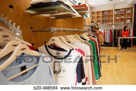 Sports clothes shop. San Sebastian, Gipuzkoa, Euskadi. Spain. View Large Photo Image Picture - Sports clothes shop. San Sebastian, Gipuzkoa, Euskadi. Spain.. Fotosearch