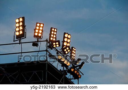 spotlights at music concert in rome italy View Large Photo Image Stock Image - spotlights at music concert in rome italy. Fotosearch