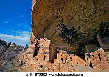 Spruce Tree House ruins at Mesa Verde National Park, Colorado, USA. View Large Photo Image Stock Image - Spruce Tree House ruins at Mesa Verde National Park, Colorado, USA.. Fotosearch