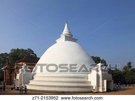 Sri Lanka; Colombo, Kelaniya Raja Maha Vihara, buddhist temple, dagoba,. View Large Photo Image Stock Image - Sri Lanka; Colombo, Kelaniya Raja Maha Vihara, buddhist temple, dagoba,.. Fotosearch