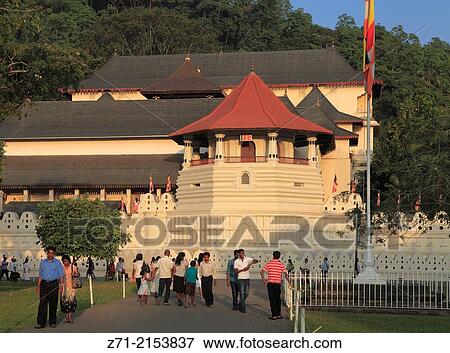 Sri Lanka, Kandy, Temple of the Tooth, Dalada Maligawa,. View Large Photo Image Stock Photo - Sri Lanka, Kandy, Temple of the Tooth, Dalada Maligawa,.. Fotosearch