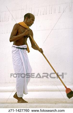 Sri Lanka, Kataragama, dagoba sweeper, View Large Photo Image Stock Image - Sri Lanka, Kataragama, dagoba sweeper,. Fotosearch