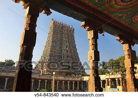 Sri Meenakshi Temple, Madurai, Tamil Nadu, India View Large Photo Image Stock Image - Sri Meenakshi Temple, Madurai, Tamil Nadu, India. Fotosearch