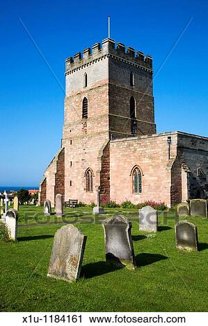 St Aidens Church Bamburgh Northumberland England View Large Photo Image Stock Image - St Aidens Church Bamburgh Northumberland England. Fotosearch