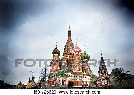 St. Basil's Cathedral. Red Square. Moscow. Russia View Large Photo Image Stock Photo - St. Basil's Cathedral. Red Square. Moscow. Russia. Fotosearch