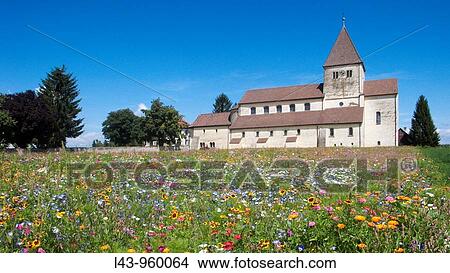 Picture - St George's Church, Reichenau Island, Germany. Fotosearch
