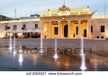 St George's Square, Valletta, Malta. View Large Photo Image Stock Image - St George's Square, Valletta, Malta.. Fotosearch