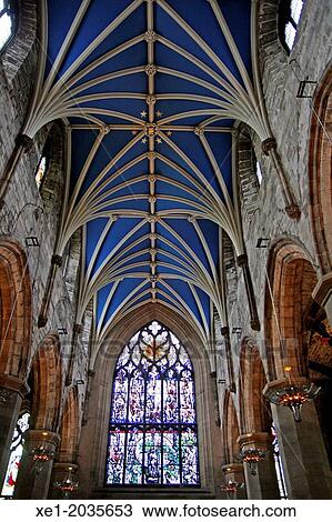 Stock Image - St. Giles? Cathedral, Edinburgh, Scotland, UK. Fotosearch