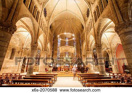 St. James way; Church of Santa Maria, Roncesvalles, Navarra, Spain. View Large Photo Image Stock Photo - St. James way; Church of Santa Maria, Roncesvalles, Navarra, Spain.. Fotosearch