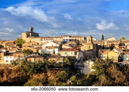 St. James way, Torres del R? io village, Navarra, Spain. View Large Photo Image Stock Image - St. James way, Torres del R? io village, Navarra, Spain.. Fotosearch