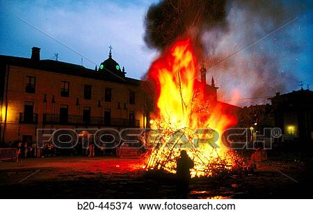St. John's bonfires. Legazpi, Guipzcoa, Euskadi, Spain View Large Photo Image Picture - St. John's bonfires. Legazpi, Guipzcoa, Euskadi, Spain. Fotosearch