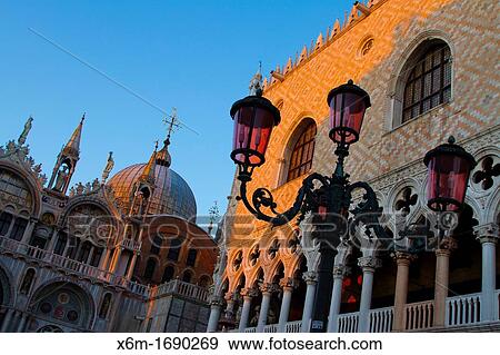 St Mark's Basilica in St Mark's Square or Piazza San Marco Venice, Italy View Large Photo Image Stock Photo - St Mark's Basilica in St Mark's Square or Piazza San Marco Venice, Italy. Fotosearch