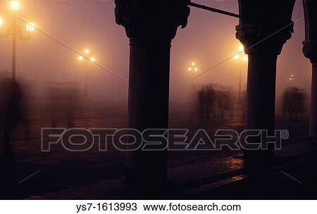 St. Mark's square in a foggy night in november, Venice, Italy, Europe View Large Photo Image Stock Image - St. Mark's square in a foggy night in november, Venice, Italy, Europe. Fotosearch