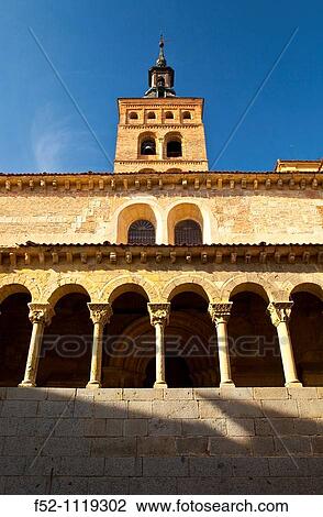 St. Martin Church (12th century), Segovia, Castilla-Leon, Spain View Large Photo Image Stock Image - St. Martin Church (12th century), Segovia, Castilla-Leon, Spain. Fotosearch