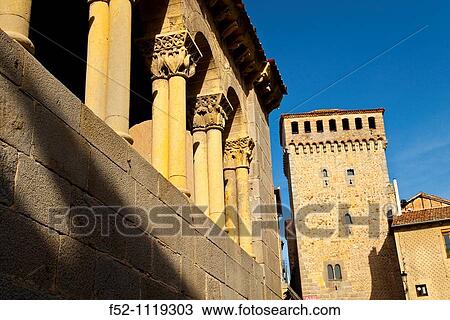 St. Martin Church (12th century), Segovia, Castilla-Leon, Spain View Large Photo Image Stock Image - St. Martin Church (12th century), Segovia, Castilla-Leon, Spain. Fotosearch