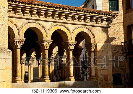 St. Martin Church (12th century), Segovia, Castilla-Leon, Spain View Large Photo Image Stock Photograph - St. Martin Church (12th century), Segovia, Castilla-Leon, Spain. Fotosearch