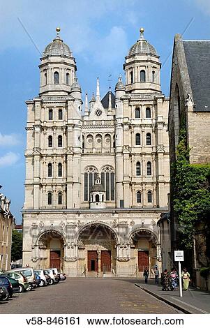St Michel church, Dijon, Cotes d? Or, France View Large Photo Image Stock Image - St Michel church, Dijon, Cotes d? Or, France. Fotosearch