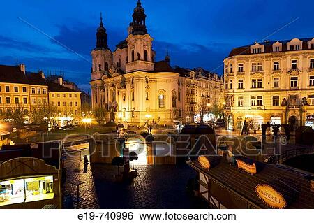 St Nichola's Church, Prague, Czech Republic View Large Photo Image Stock Photograph - St Nichola's Church, Prague, Czech Republic. Fotosearch