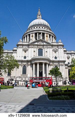 St Paul's Cathedral, London, England. View Large Photo Image Stock Photo - St Paul's Cathedral, London, England.. Fotosearch