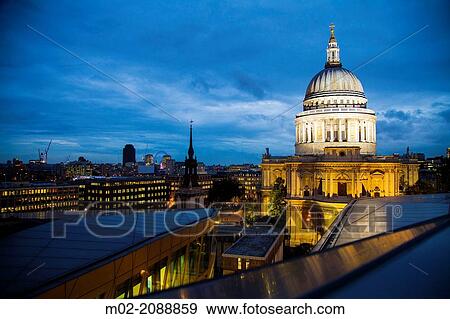 Stock Photo - St. Paul's Cathedral, London, UK.. Fotosearch