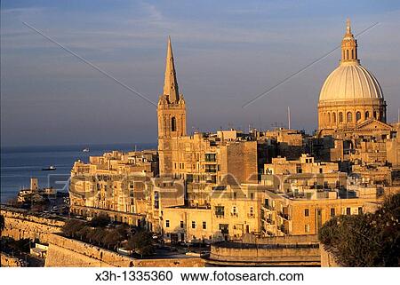St Paul's Pro-Cathedral and Basilica Our Lady of Mount Carmel, Valletta, Malta, Mediterranean Sea, Europe View Large Photo Image Stock Image - St Paul's Pro-Cathedral and Basilica Our Lady of Mount Carmel, Valletta, Malta, Mediterranean Sea, Europe. Fotosearch