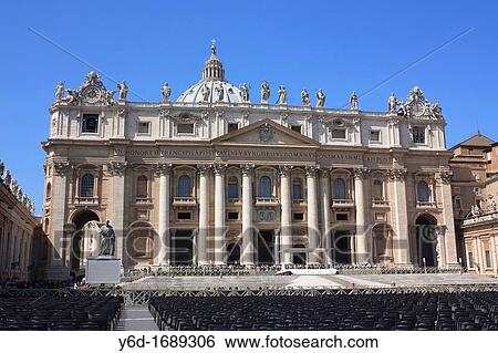 St Peter's Basilica, Vatican City View Large Photo Image Stock Photograph - St Peter's Basilica, Vatican City. Fotosearch