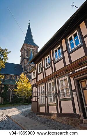 St. Sylvestri Church in Wernigerode, Saxony-Anhalt, Germany, Europe View Large Photo Image Stock Image - St. Sylvestri Church in Wernigerode, Saxony-Anhalt, Germany, Europe. Fotosearch