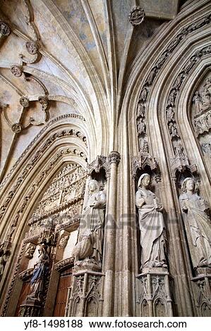 Sta Maria cathedral indoor, Vitoria, Medieval quarter, Alava, Spain View Large Photo Image Stock Photo - Sta Maria cathedral indoor, Vitoria, Medieval quarter, Alava, Spain. Fotosearch