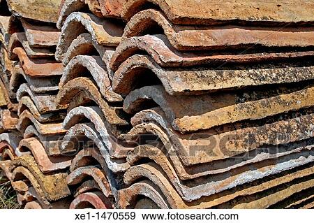 Stacked tiles View Large Photo Image Stock Photo - Stacked tiles. Fotosearch