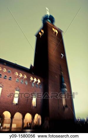Stadshuset, City Hall, Stockholm, Sweden View Large Photo Image Stock Photograph - Stadshuset, City Hall, Stockholm, Sweden. Fotosearch