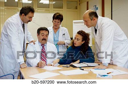 Staff meeting. Hospital de Zumarraga, Gipuzkoa, Euskadi, Spain View Large Photo Image Stock Image - Staff meeting. Hospital de Zumarraga, Gipuzkoa, Euskadi, Spain. Fotosearch