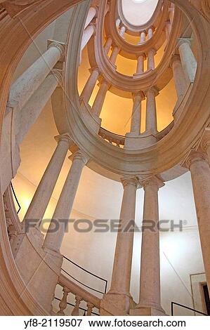 Staircase Barberini Palace, Palazzo Barberini (Galleria Nazionale d? Arte Antica) in Rome, Italy. View Large Photo Image Stock Photo - Staircase Barberini Palace, Palazzo Barberini (Galleria Nazionale d? Arte Antica) in Rome, Italy.. Fotosearch