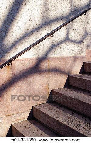 Stairs and handrail. Helsinki. Finland View Large Photo Image Stock Image - Stairs and handrail. Helsinki. Finland. Fotosearch