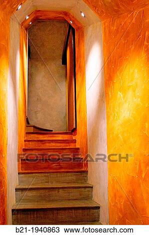 Stairs at Pompadour, Corr? ze, Limousin, France View Large Photo Image Stock Image - Stairs at Pompadour, Corr? ze, Limousin, France. Fotosearch