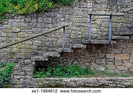 Stairs, Sant Quirze Safaja, Catalonia, Spain View Large Photo Image Stock Image - Stairs, Sant Quirze Safaja, Catalonia, Spain. Fotosearch