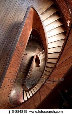 Stairway at Atlantic Mills, Olneyville, Rhode Island, USA View Large Photo Image Stock Photo - Stairway at Atlantic Mills, Olneyville, Rhode Island, USA. Fotosearch