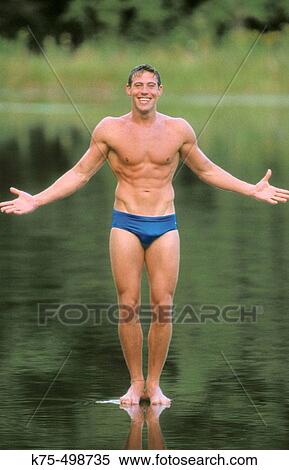 Standing on water View Large Photo Image Stock Photography - Standing on water. Fotosearch