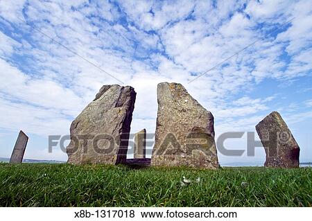 Standing Stones of Stenness, Orkney Islands, Scotland MORE INFO The Standing Stones of Stenness form an impressive Neolithic monument on the mainland of Orkney, Scotland This ring of standing stones is believed to date from at least 3, 000 B C View Large Photo Image Stock Photo - Standing Stones of Stenness, Orkney Islands, Scotland MORE INFO The Standing Stones of Stenness form an impressive Neolithic monument on the mainland of Orkney, Scotland This ring of standing stones is believed to date from at least 3, 000 B C. Fotosearch